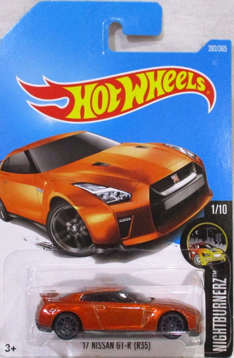 Mattel Nightburnerz Hotwheels 17 Nissan Gt R R35 オレンジ Dtw99 まんだらけ Mandarake