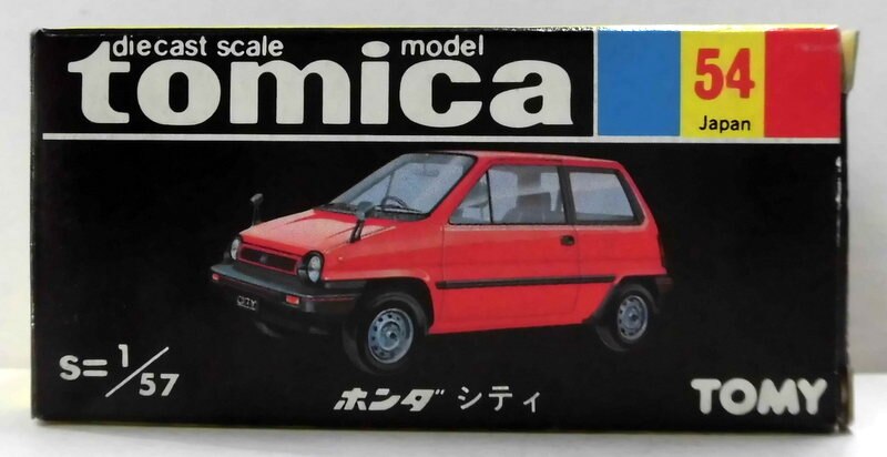 トミー トミカ 黒箱/日本製 54-3 ホンダ シティ | まんだらけ Mandarake