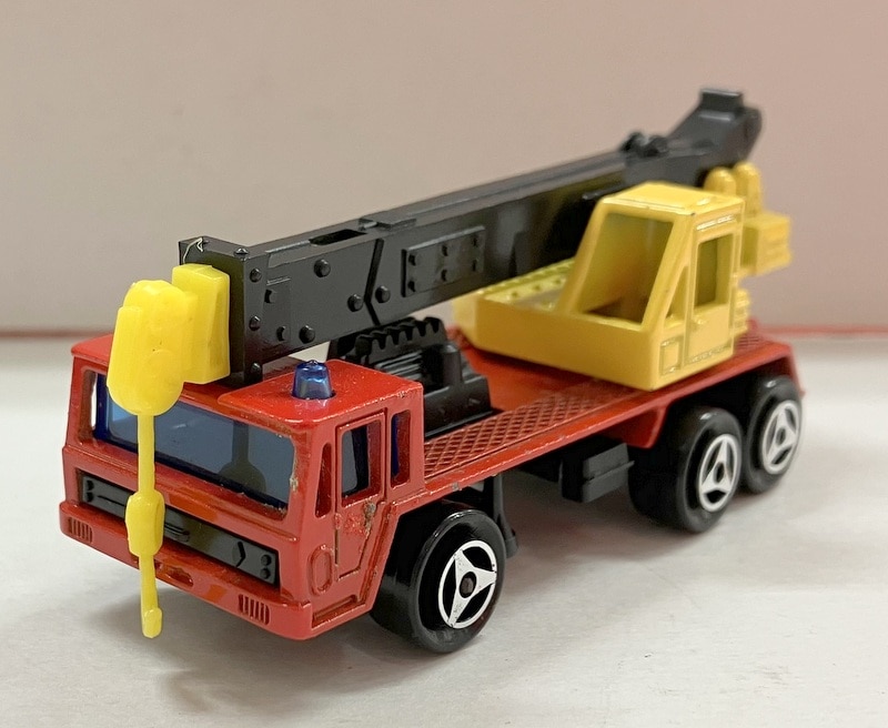 Majorette 1/87 MADE IN FRANCE SAVIEM GRUE Crane Truck(レッドxイエロー 黒アーム) 228 |  ありある | まんだらけ MANDARAKE