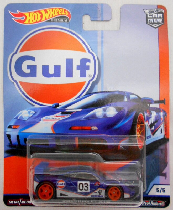 Mattel Gulf Hotwheels Mclaren F1 Gtr Fyn55 Merchpunk