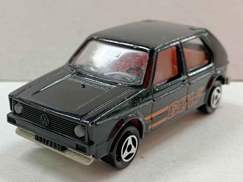 MAJORETTE 1/60マジョレットミニカー MADE IN FRANCE VW GOLF/ブラック 210 | ありある | まんだらけ  MANDARAKE