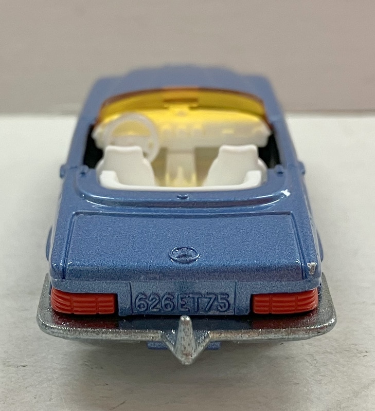 MAJORETTE 1/60 MADE IN FRANCE Mercedes 350 SL/ブルー 108 | あり