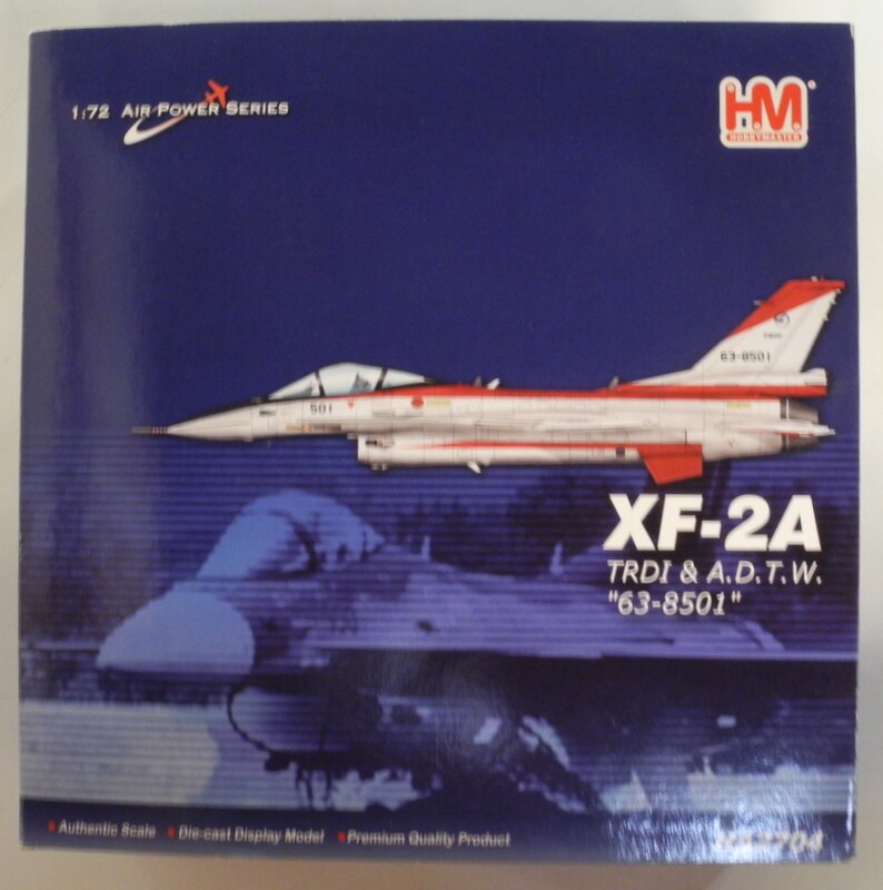 HOBBY MASTER 1/72 Air Power Series XF-2A TRDI and ADTW [63-8501