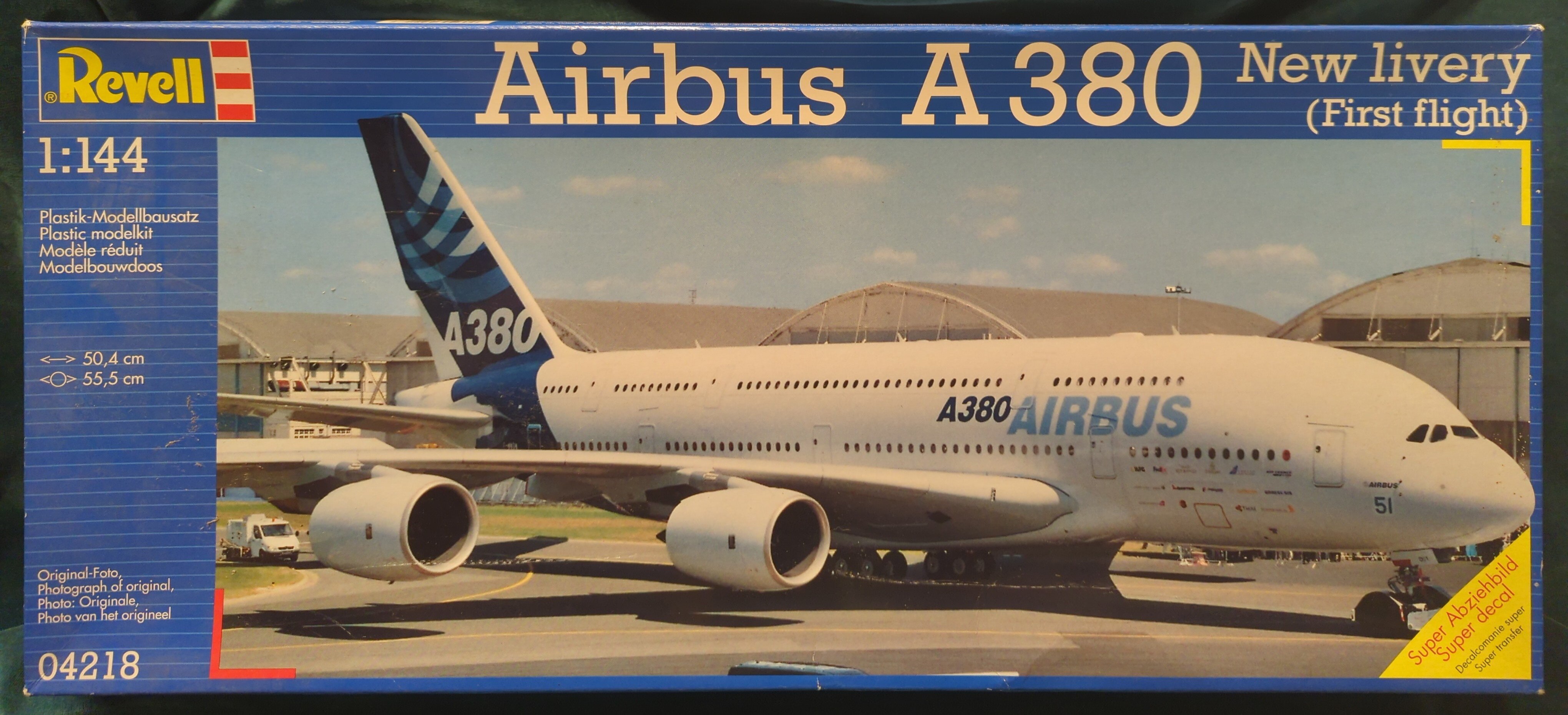 Revell 1/144スケール Airbus A380 New livery 04218 | まんだらけ