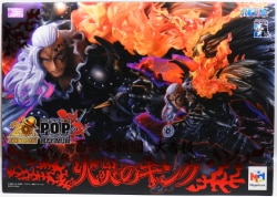 MegaHouse POP WA-MAXIMUM King the Fire/Beast Pirates All- Signboard One Piece