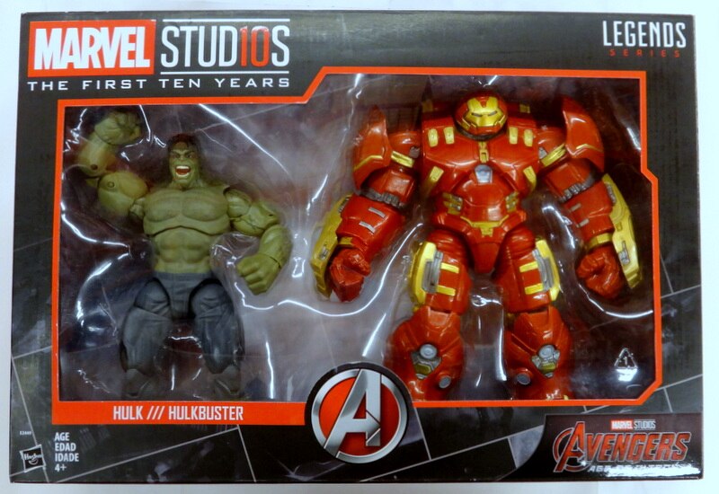 marvel legends first ten years hulk and hulkbuster