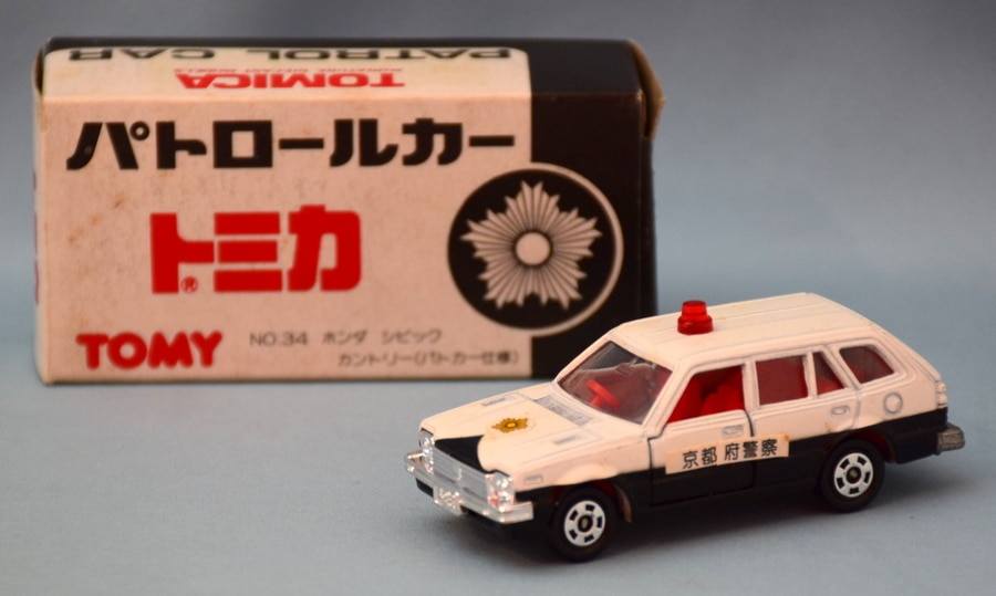 好評にて期間延長 トミカ黒箱日本製No.34Honda CIVIC COUNTRY