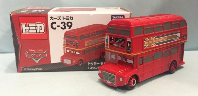 カーズ　トミカ C-39 トッパーデッキモントン3世 トミカ カーズ C-39 トッパー・デッキントン3世 (スタンダード