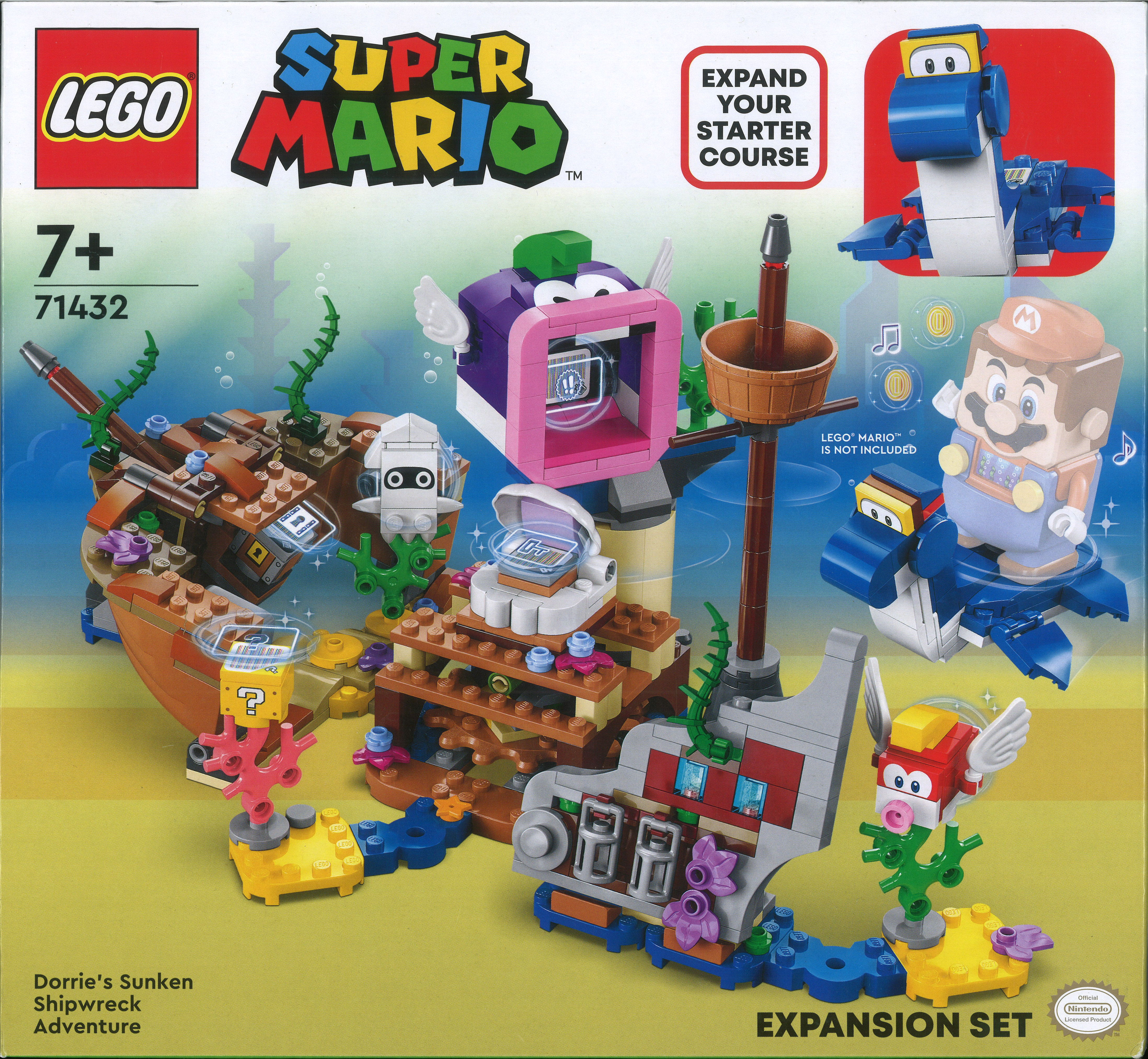 Dorrie's Sunken Shipwreck Adventure Expansion Set 71432 | LEGO® Super  Mario™ | Buy online at the Official LEGO® Shop US