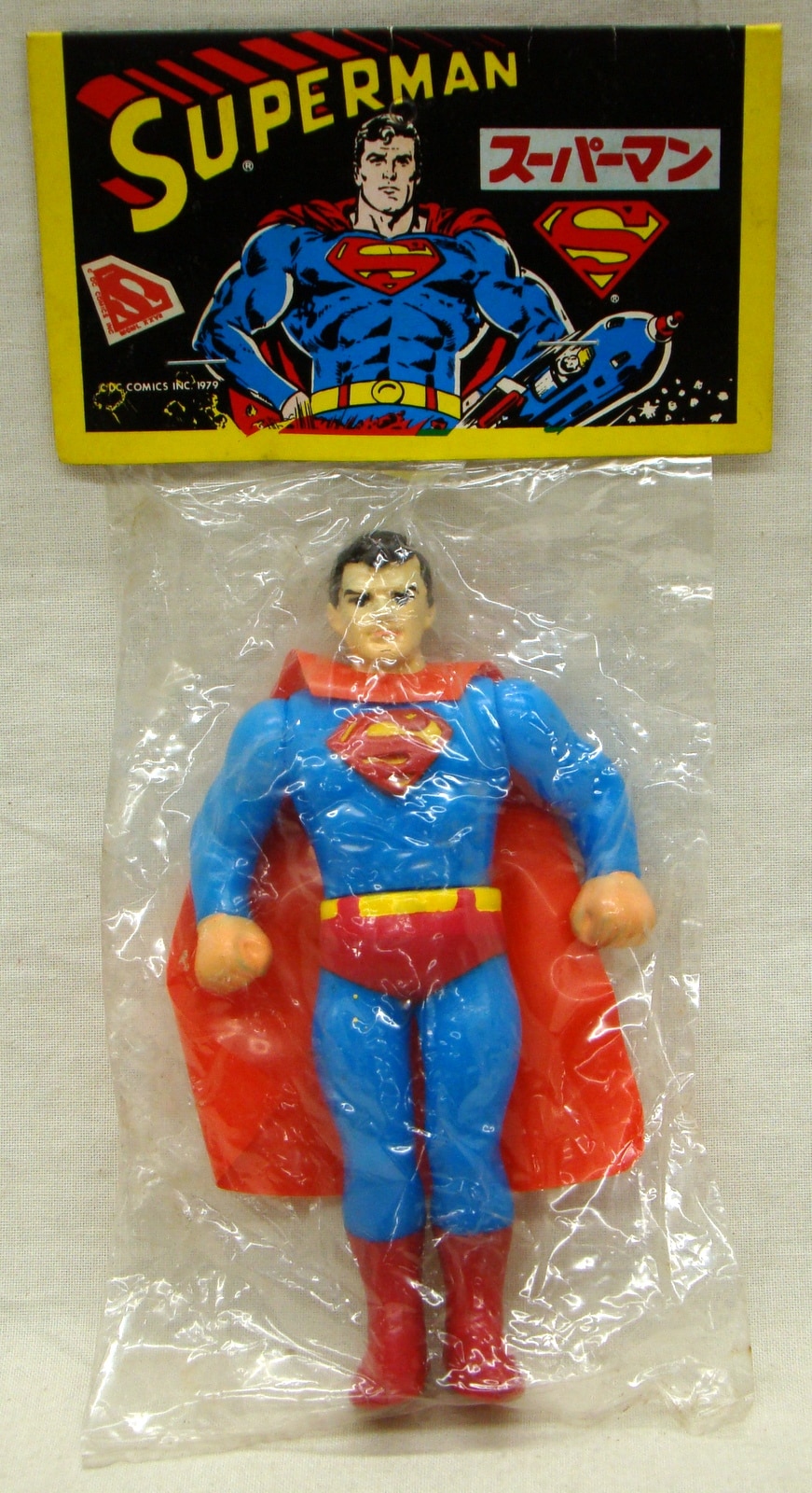 DCコミックス スーパーマン ソフビ人形 本体約130mm | まんだらけ