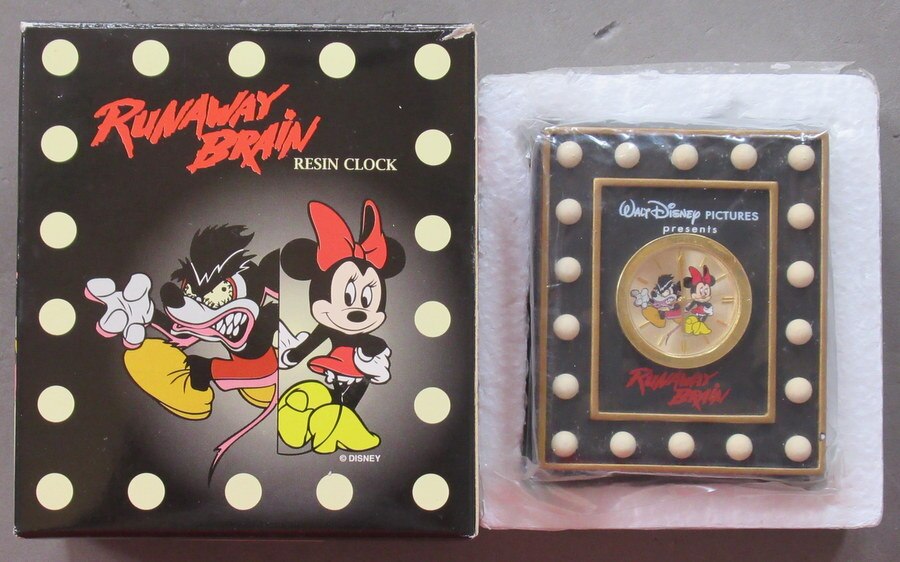 ディズニー ラナウェイブレイン レジンクロック Runaway Brain Resin Clock まんだらけ Mandarake