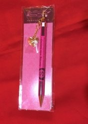 A mechanical pencil with heart charm 