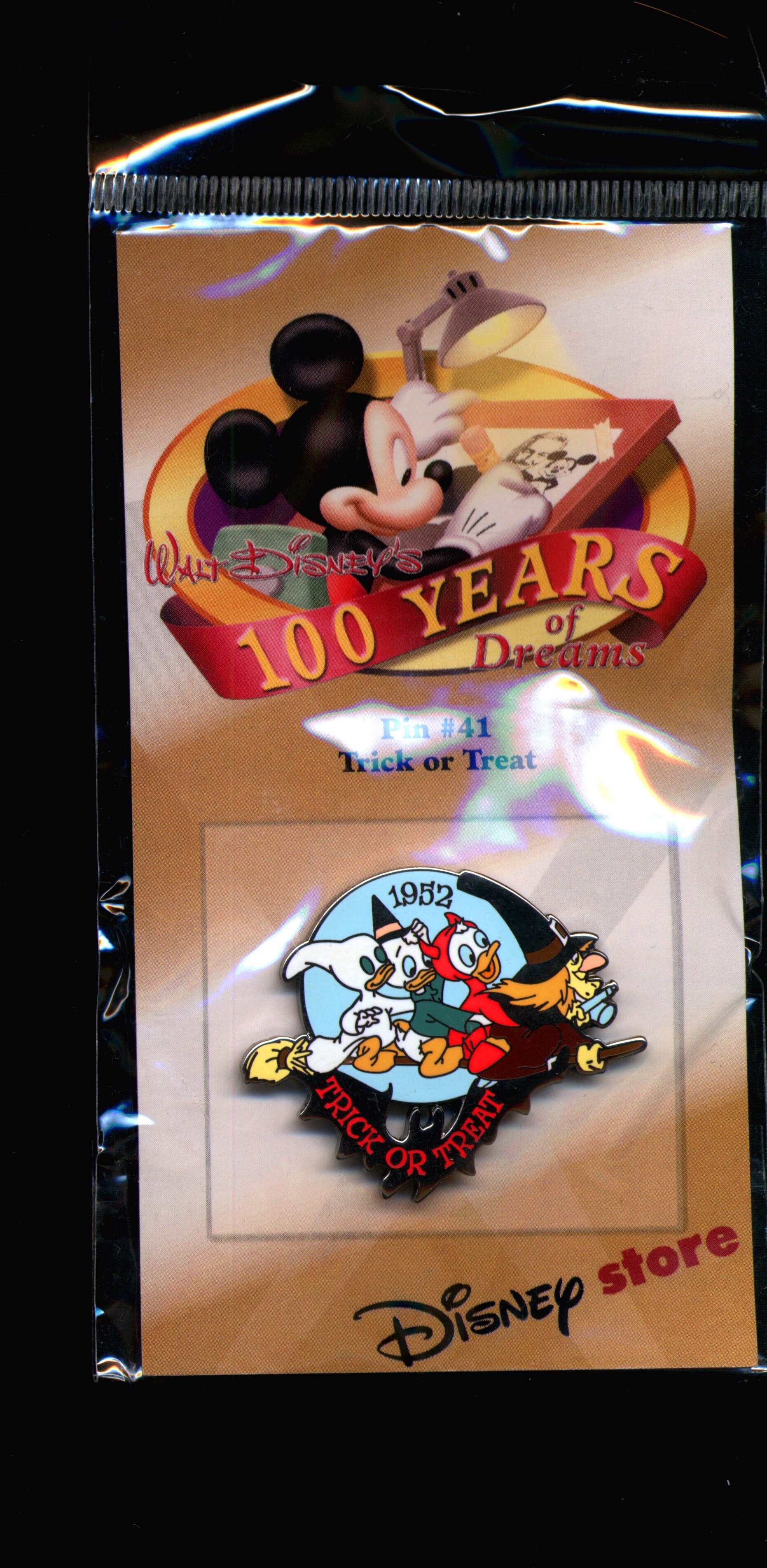 ディズニーストア Walt Disney 100years Of Dreams Trick Or Treat ピンズ 41 まんだらけ Mandarake