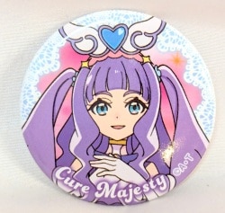 プリティストア限定 スパークル缶バッジ3Cool! ハピネスチャージ