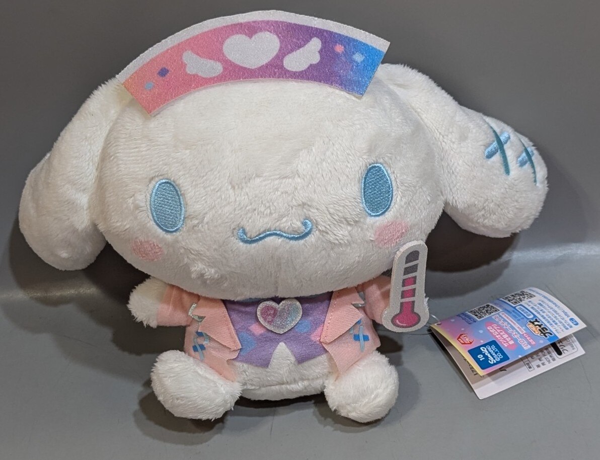 フリュー シナモロール ハロースイートデイズぬいぐるみ 温度計ver.