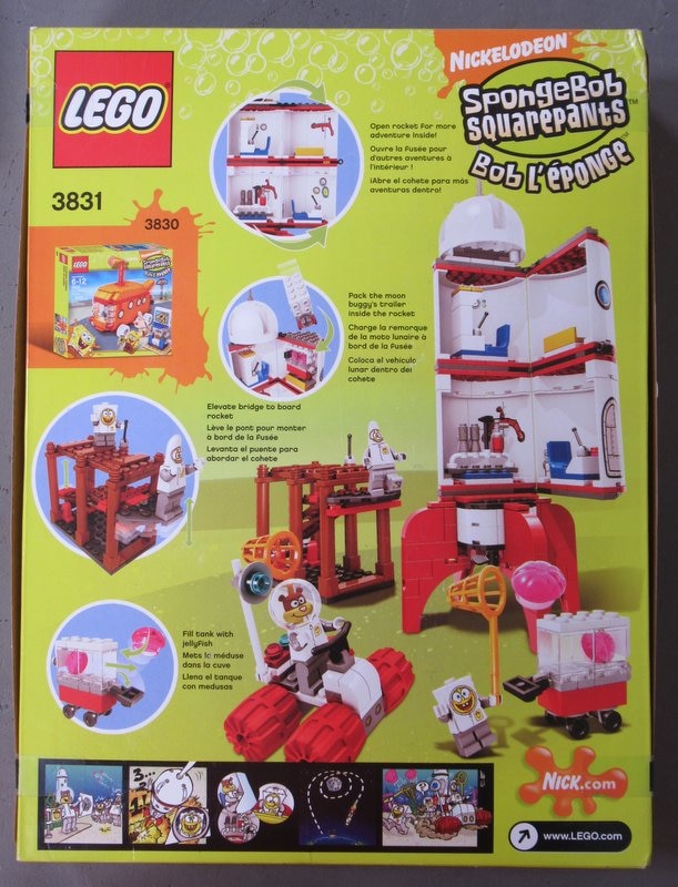 LEGO スポンジボブロケット 未使用 即決OK 3831 並行輸入品 -