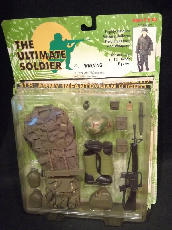 21ST CENTURY TOYS THE ULTIMATE SOLDIER U.S. ARMY INFANTRYMAN/LIGHT