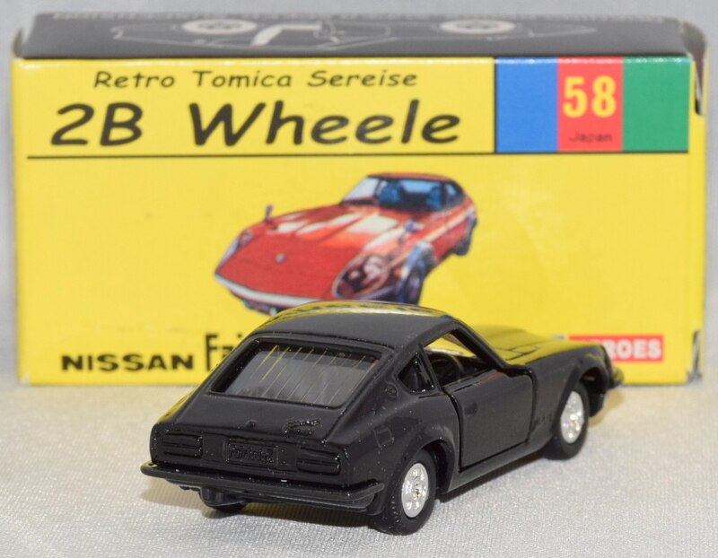 Tomy Nostalgic Heroes Retro Tomica Series 2b Wheele Nissan Fairlady 240zg Black 58 Mandarake Online Shop