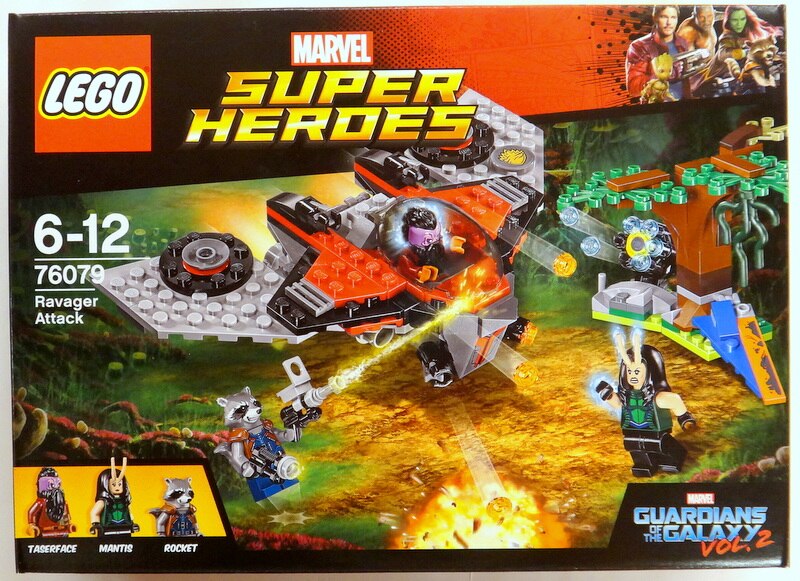 Lego 76079 Marvel Super Heroes Ravager Attack Guardians of the Galaxy Vol 2 NEW