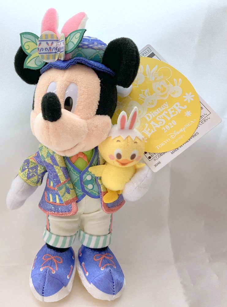 まんだらけ通販 東京ディズニーシー ぬいぐるみバッジ ミッキー ディズニー イースター Tip Topイースター コンプレックスからの出品