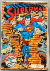 COMIC SCENES/ALL PLASTIC ASSEMBLY KIT SUPERMAN