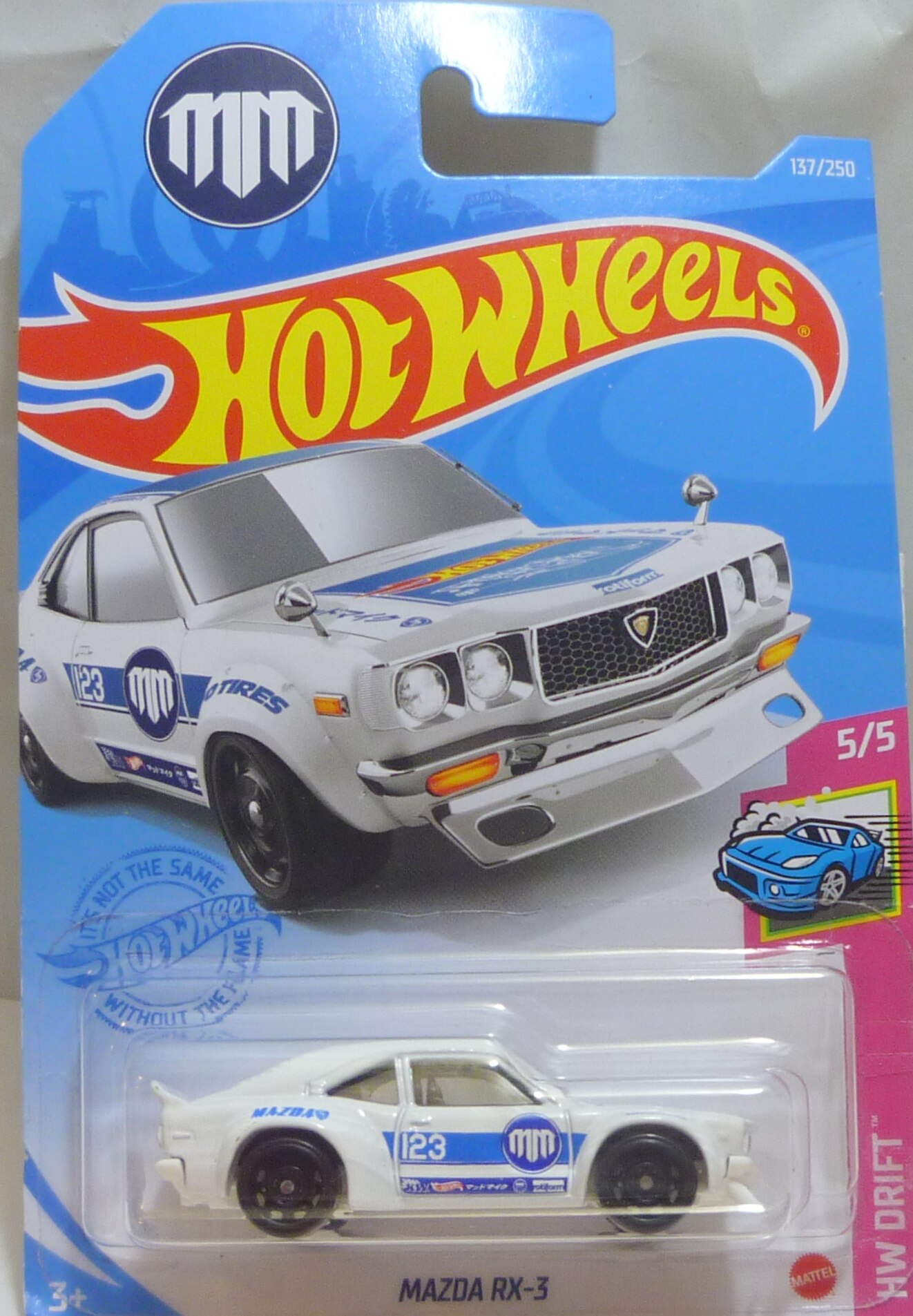 Mattel Hw Drift Hotwheels Mazda Rx 3 White Blue Mandarake 在线商店 Mattel Hw Drift Hotwheels Mazda Rx 3 White Blue Mandarake 在线商店