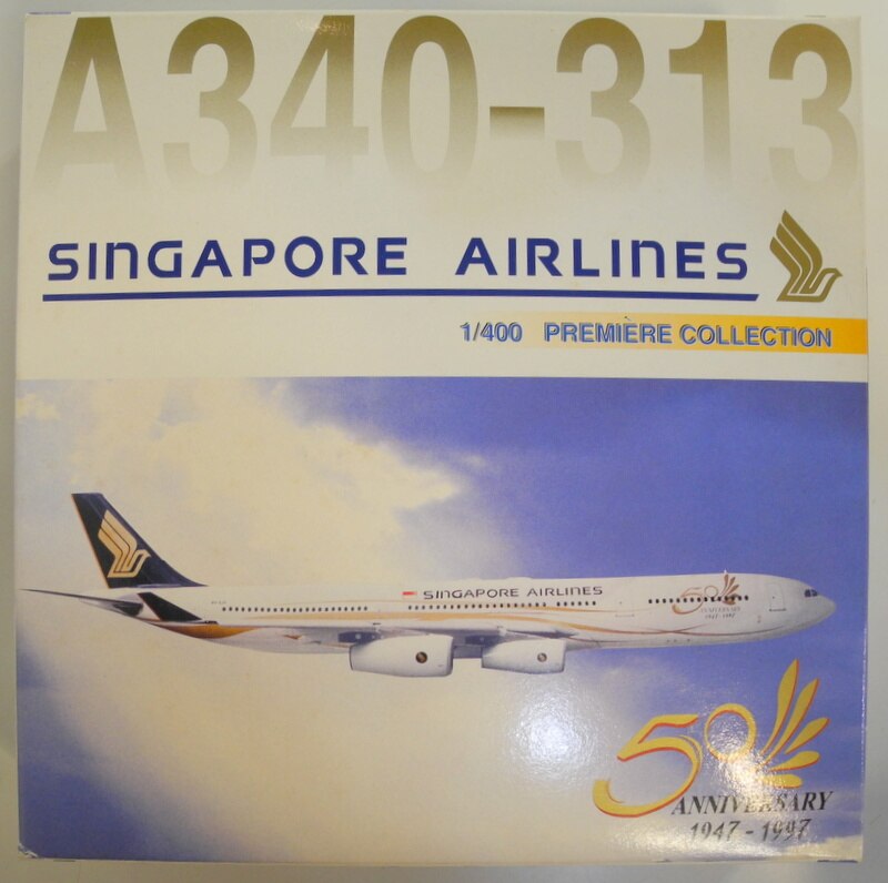 Dragon 1/400 Airbus A340-313 Singapore Airlines 50th Anniversary 