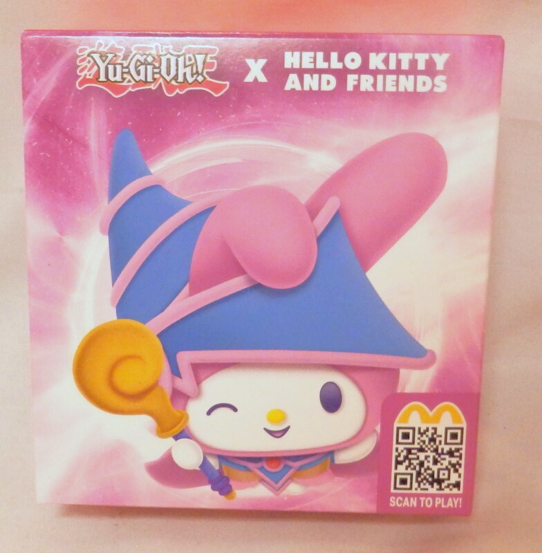 マクドナルド 遊戯王×HELLOKITTY　AND　FRIENDS サンリオ ブラック・マジシャン・ガール×マイメロディ
