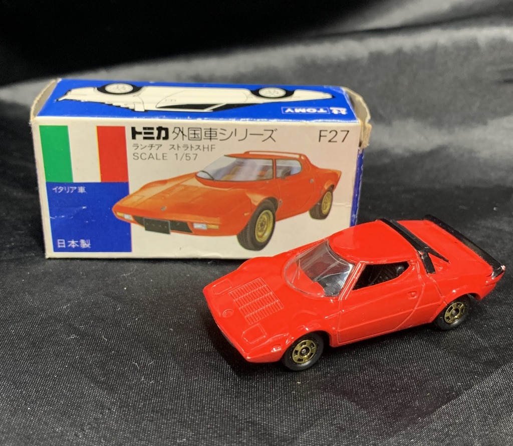 トミカF27 LANCIA STRATOS HF 日本製ミニカー TOMICA - ミニカー