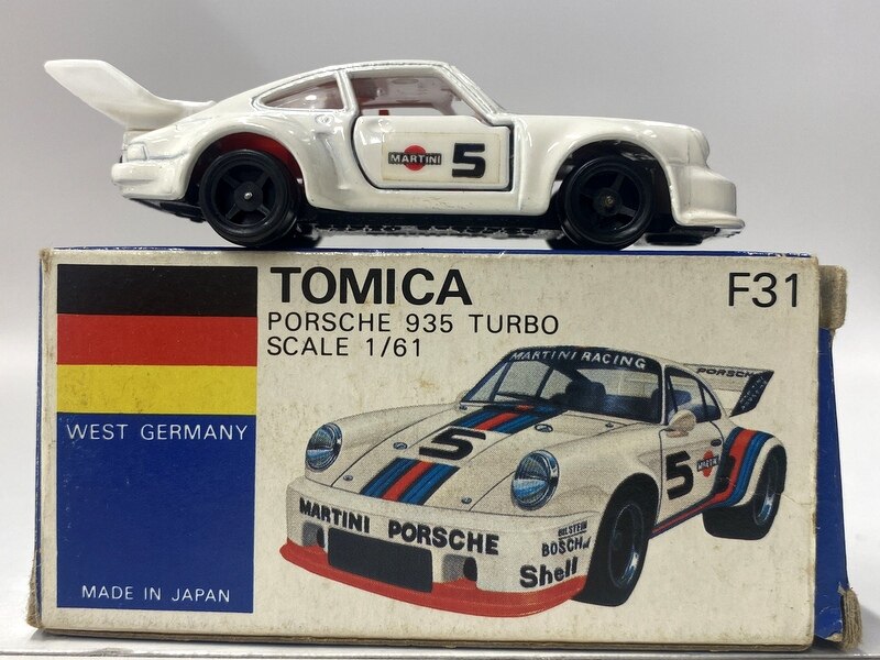 希少☆日本製 トミカ F31 PORSCHE ポルシェ 935 ターボ アウトレット