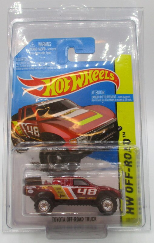 MATTEL HW OFFROAD HOT WHEELS TOYOTA OFFROAD TRUCK レッドメタ No.48 CFJ36
