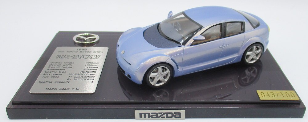 Kid Box 1 43 Mazda Design Mazda Rx Evolv Mandarake Online Shop