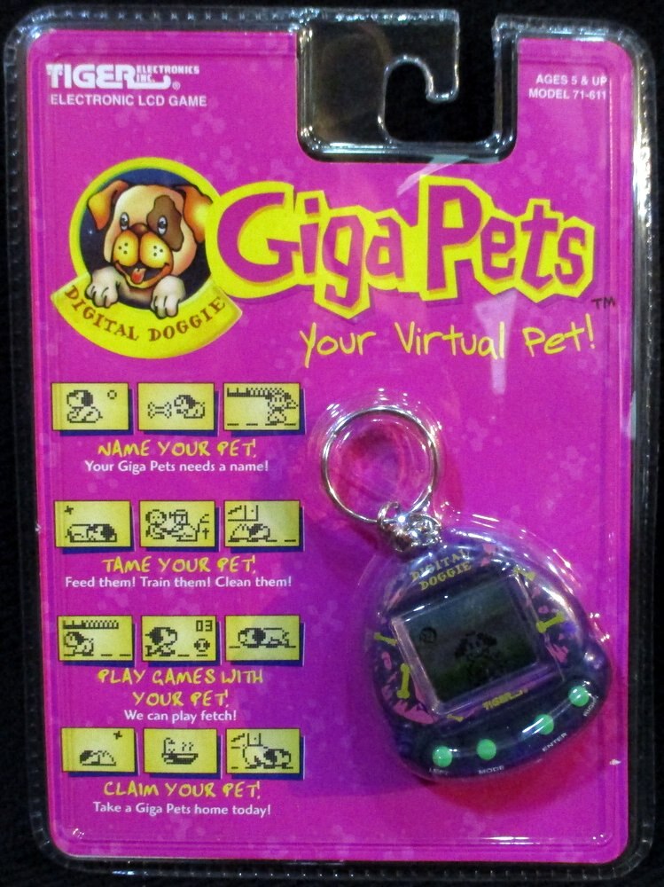 TIGER ELECTRONICS Giga Pets DIGITAL DOGGIE(WE1307) まんだらけ Mandarake