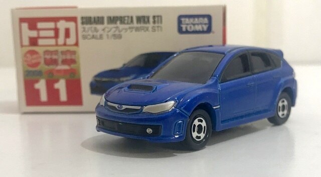 タカラトミー トミカ赤箱中国製 スバル インプレッサ Wrx Sti 新車シール付 11 まんだらけ Mandarake