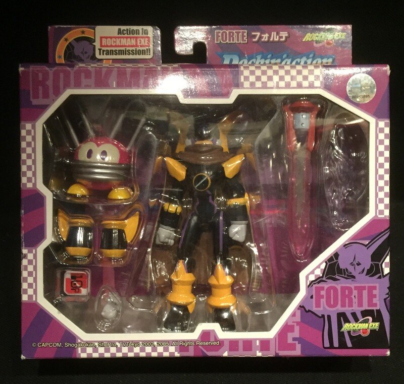 CAPCOM - ロックマンエグゼ　フォルテ　キーホルダー ロックマンエグゼ フォルテ キーホルダー
