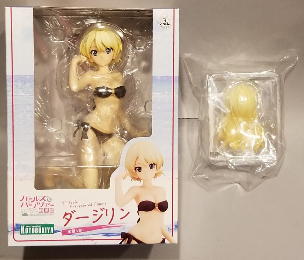 コトブキヤ 1/7スケール ダージリン 水着ver/特典ロングヘアーパーツ付