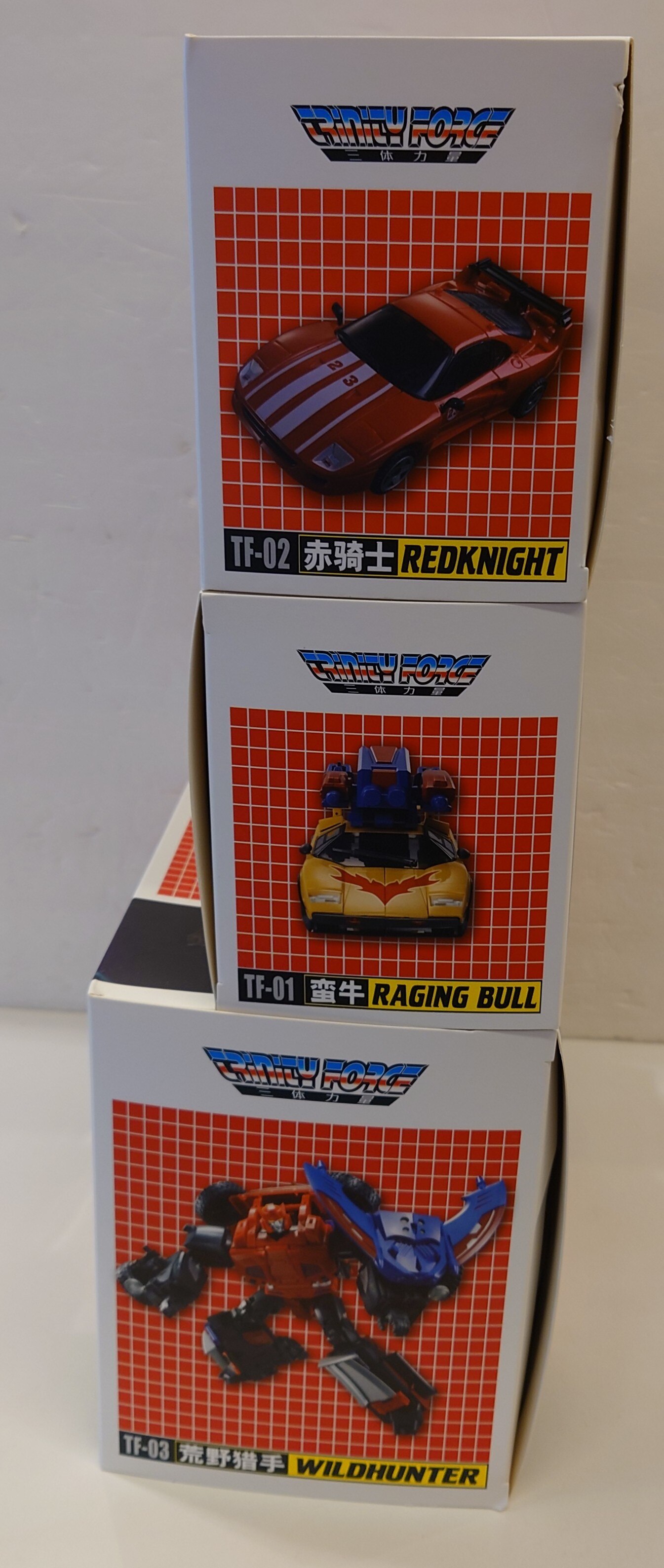 ありある公開商品 TFC TOYS TF/トリニティーフォース 三体力量セット | ありある | まんだらけ MANDARAKE