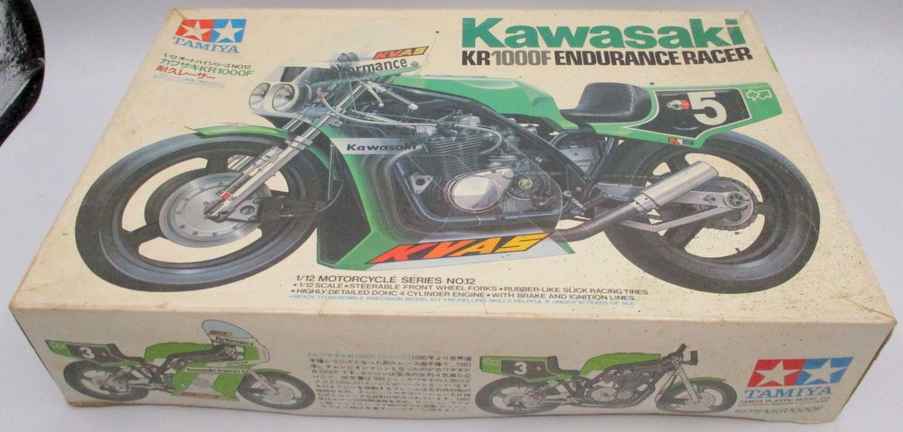 タミヤ 1/12 オートバイシリーズ カワサキ KR1000F 耐久レーサー