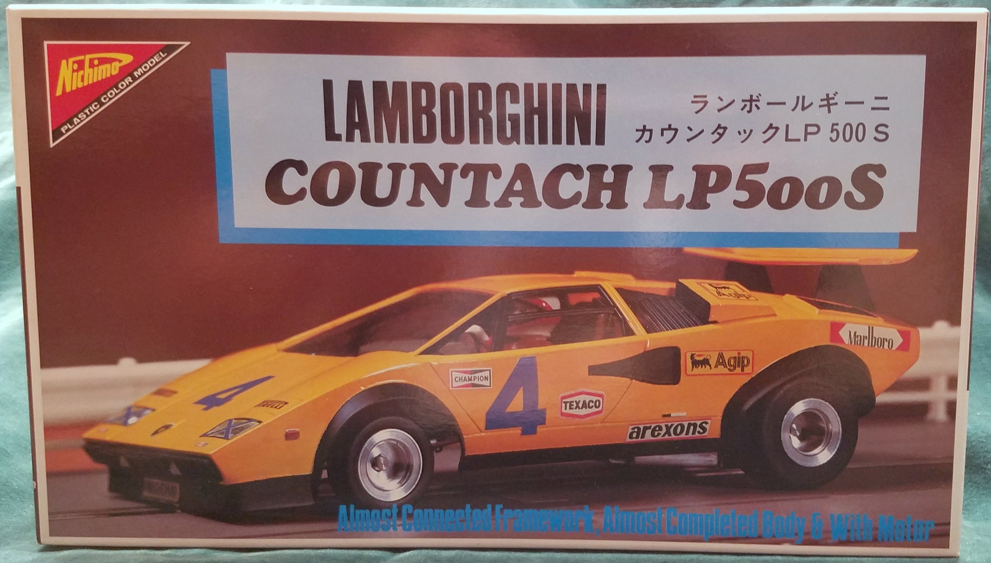 NICHIMO slot Racing Car 172Mm Lamborghini Countach LP500S SR001 | Mandarake  Online Shop