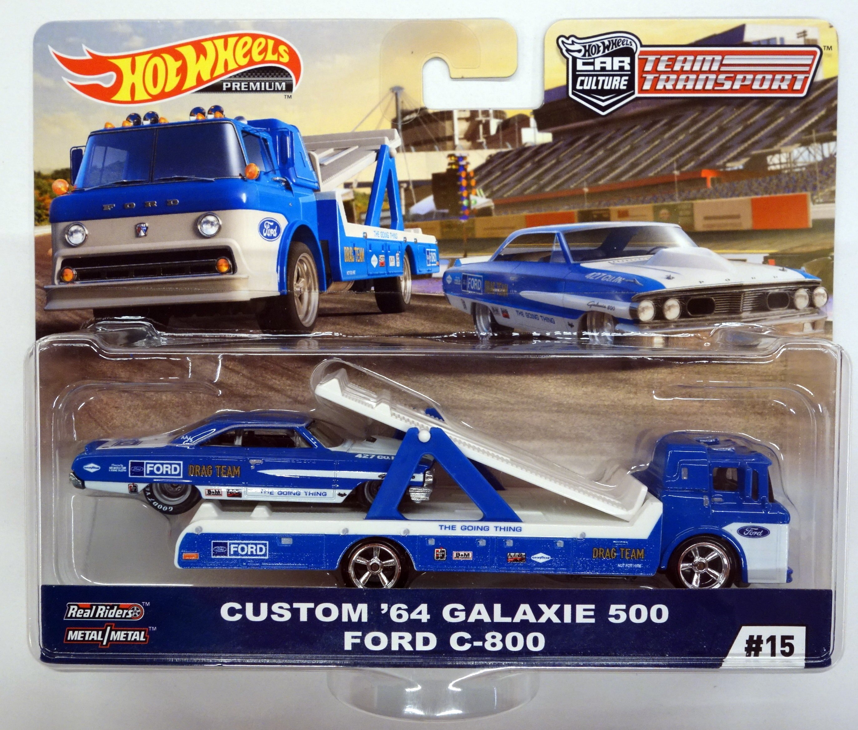 Mattel Hotwheels Team Transport Custom 64 Galaxie 500 Ford C 800 15 Mandarake Online Shop 5877