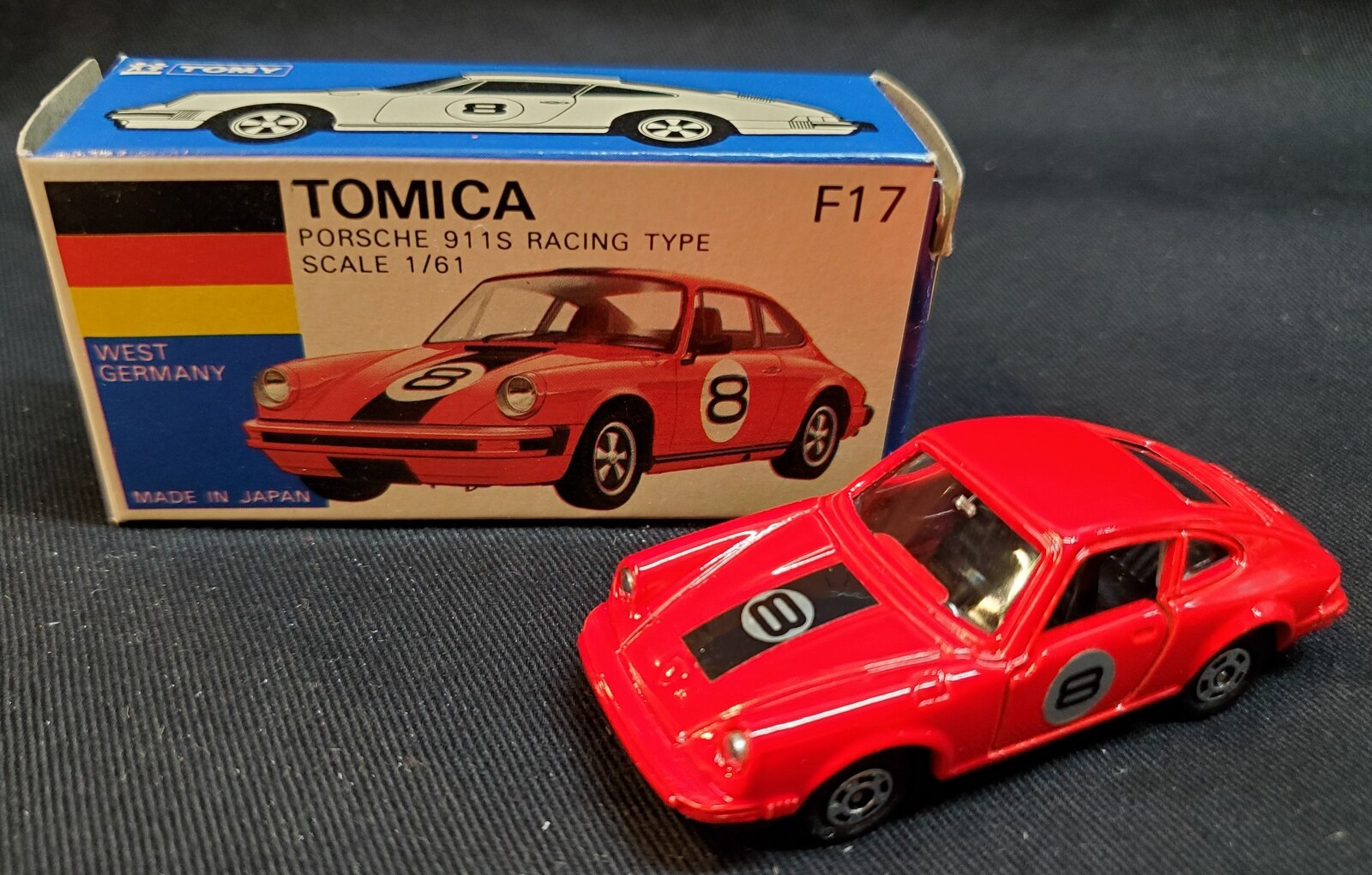 昭和レトロ☆トミカ☆ポルシェ911S☆ミニカー☆おもちゃ - ミニカー