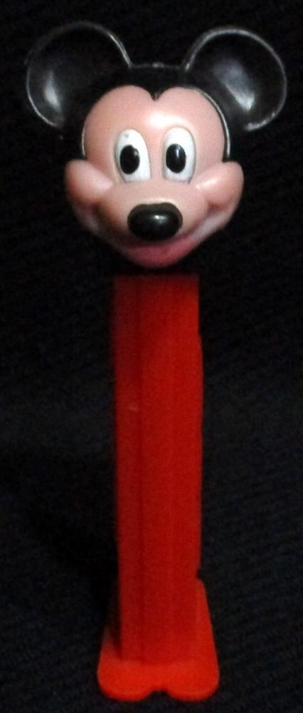 PEZ PEZ/ペッツ ミッキー ステンシルアイ赤ステム オーストリア製 PEZ