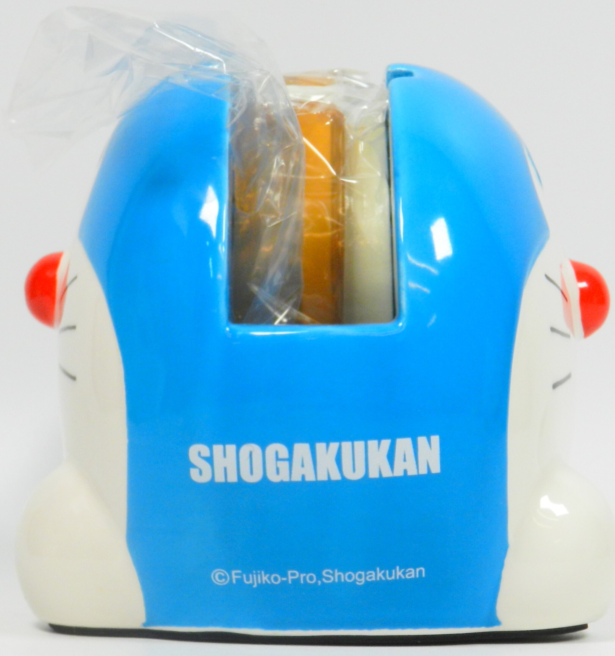 未使用非売品】ドラえもん 陶器 セロハンテープ カッター台 小学館