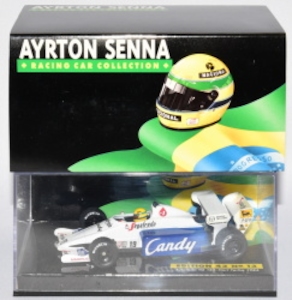 1/43 AYRTON SENNA RACING CAR COLLECTION Toleman TG 184 Hart Turbo 1984 #19 No.13