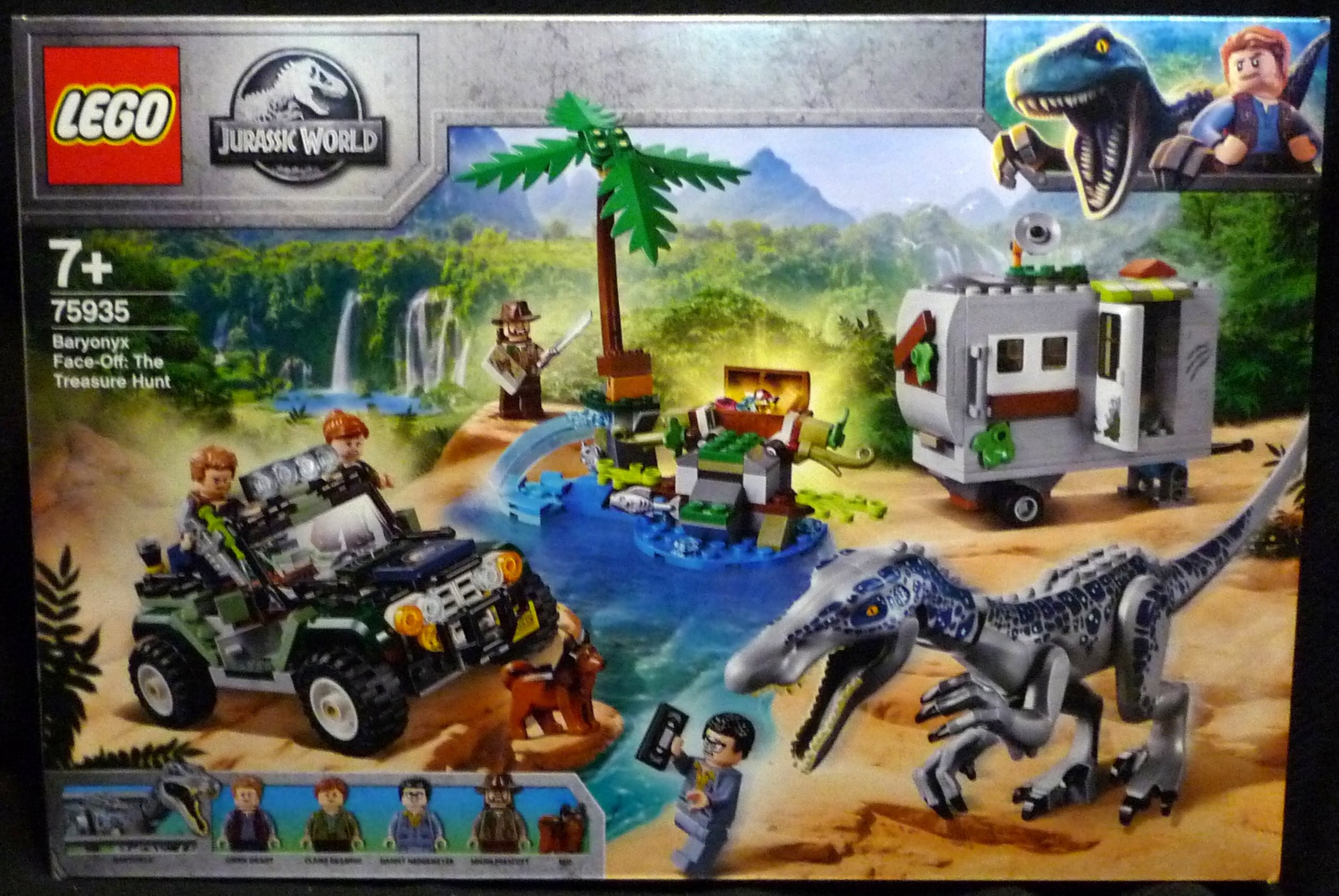 LEGO ジュラシックワールド LEGO/JURASSICWORLD バリオニクスの対決