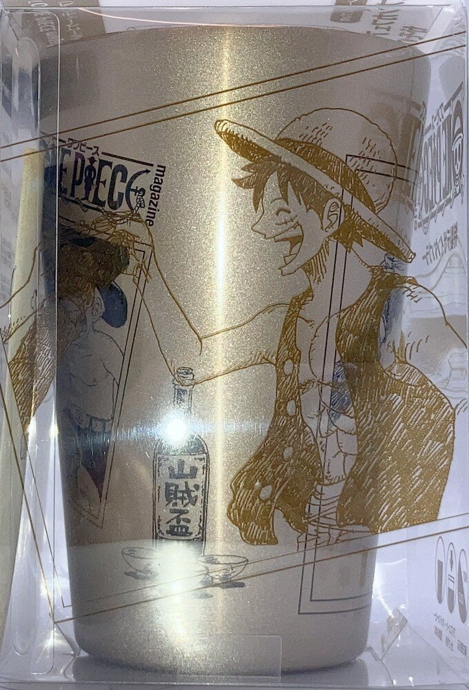 集英社 One Piece Magazine 特製デザインタンブラー セブンイレブン限定 アンティークゴールドver まんだらけ Mandarake