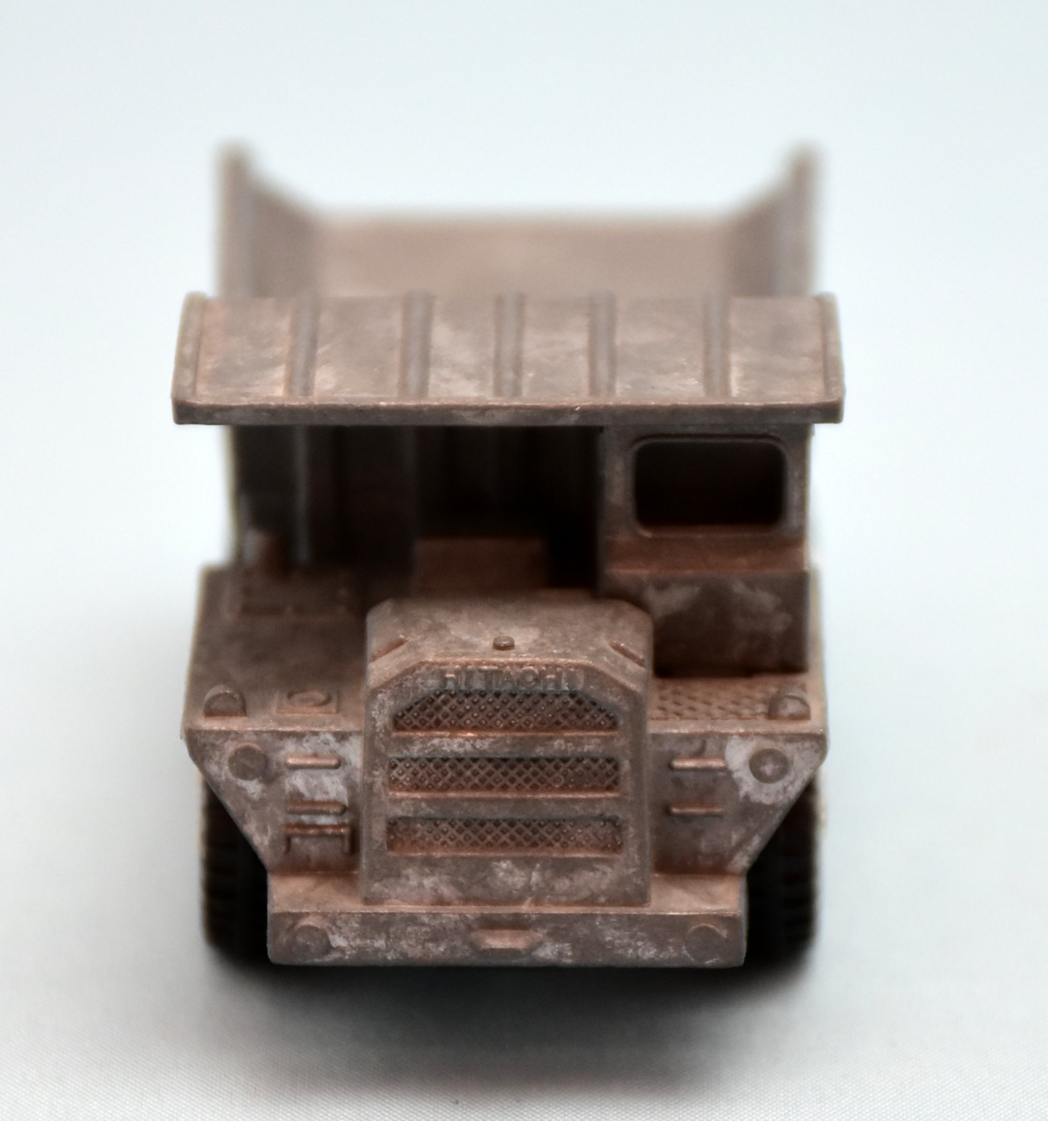 Tomy Tomica Black Box Made In Japan Tomica Hitachi Dump Truck Unpainted Promotional Item