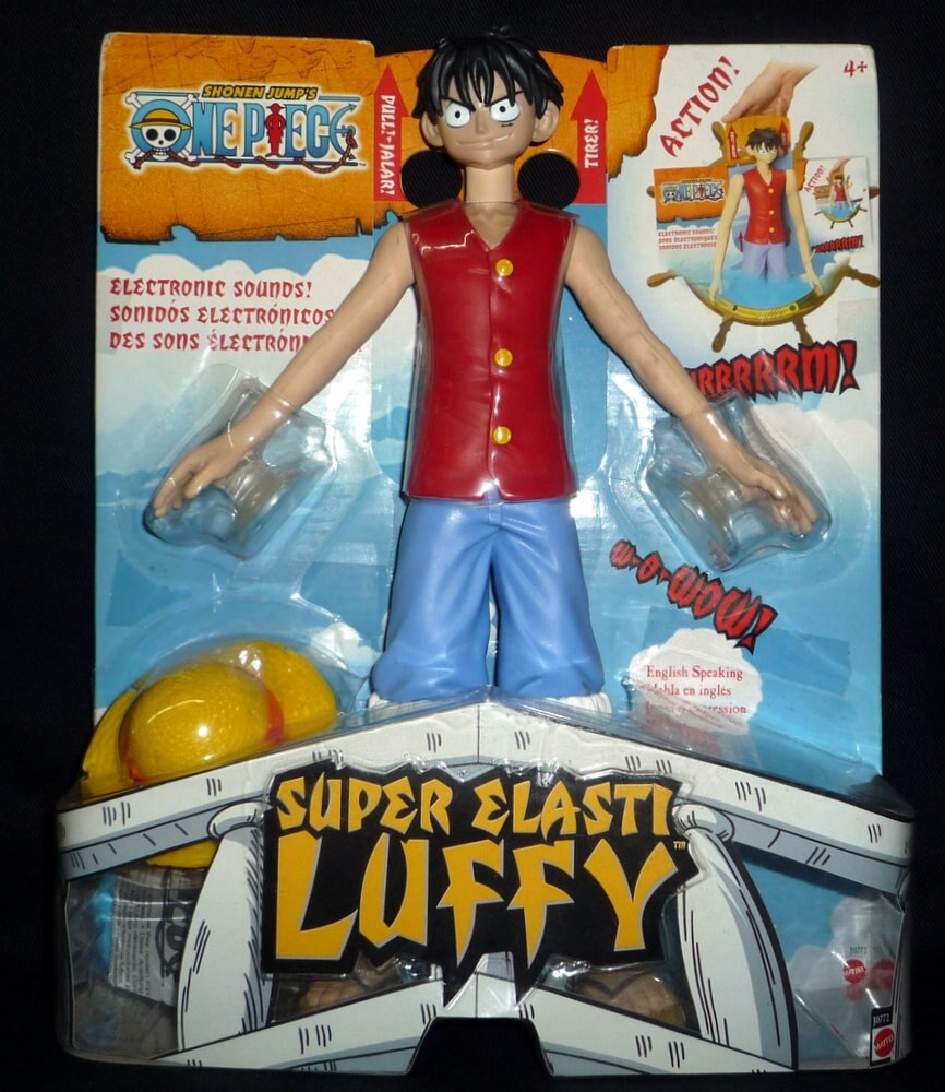 elastic luffy toy