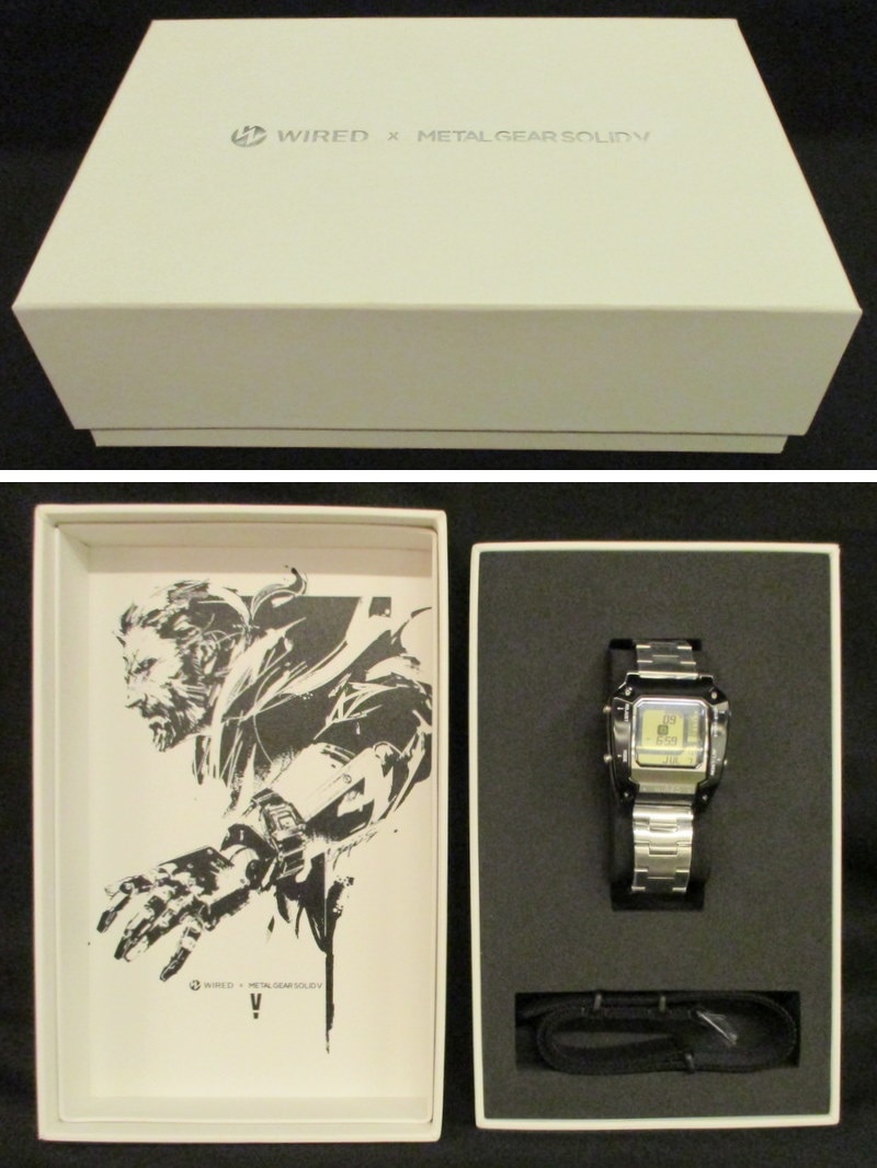 コナミ セイコー メタルギアソリッド5 ワイアード 腕時計デジボーグ Agam601 まんだらけ Mandarake