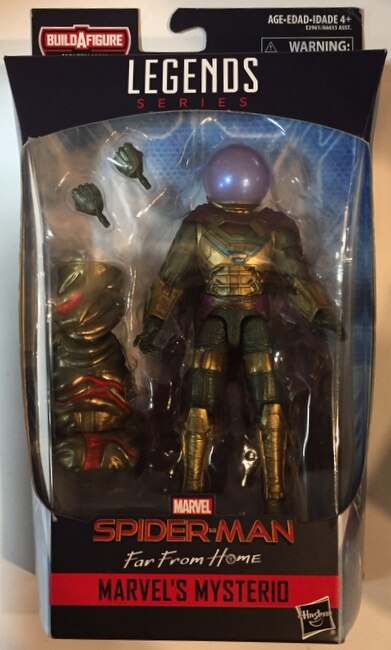 Mysterio marvel legends spider store man far from home